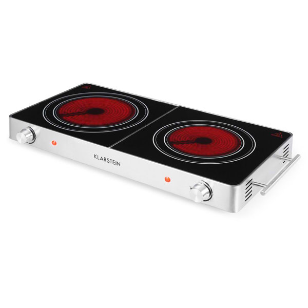 Klarstein VariCook Duo Double Electric Hot Plate & Reviews Wayfair.co.uk